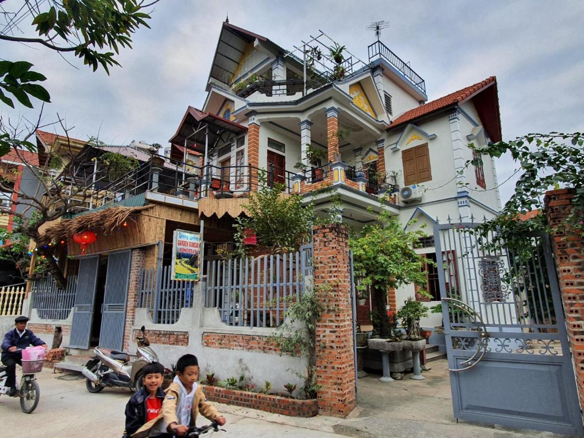 Quang Quang Garden Bonsai Homestay Ninh Binh Exterior foto