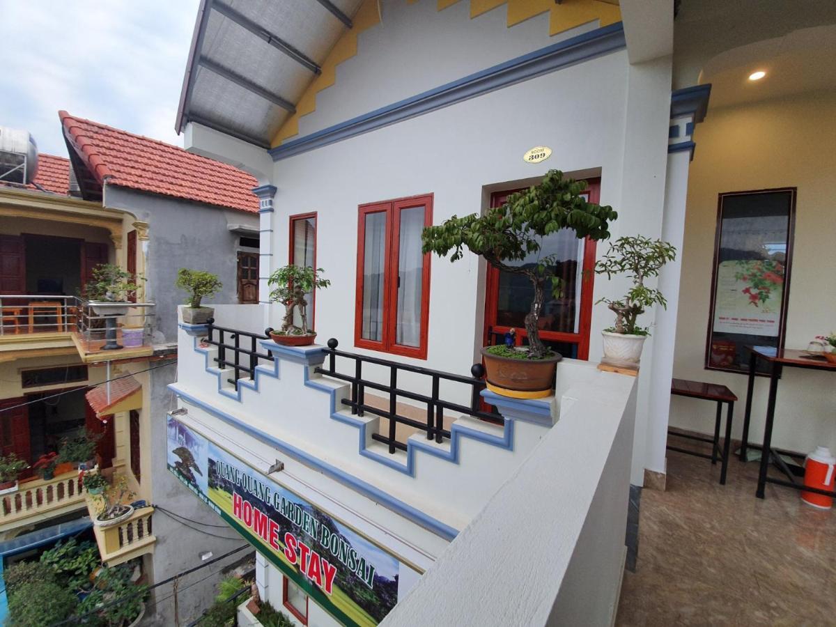 Quang Quang Garden Bonsai Homestay Ninh Binh Exterior foto